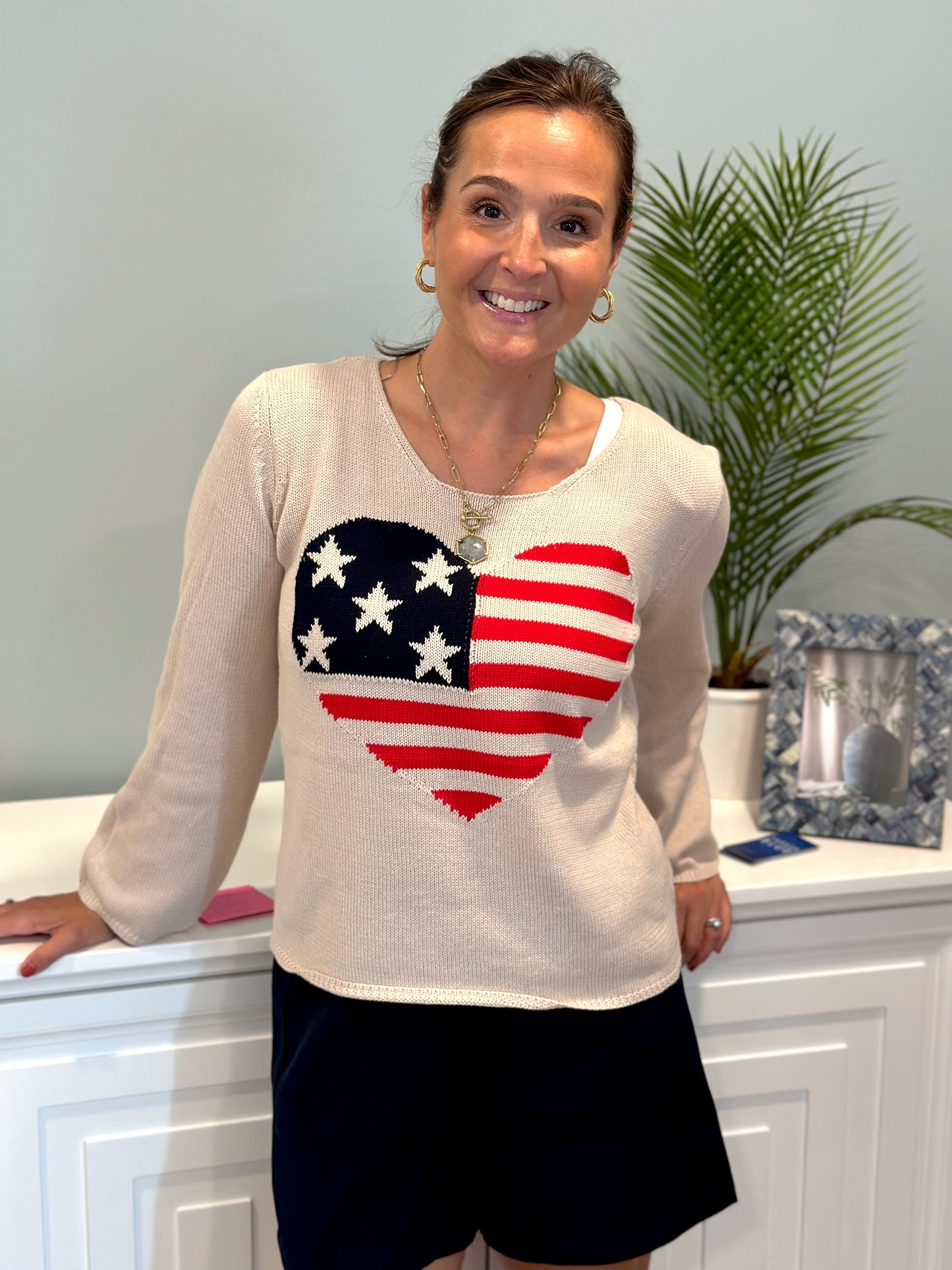 America's Sweetheart Sweater Top