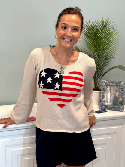 America's Sweetheart Sweater Top