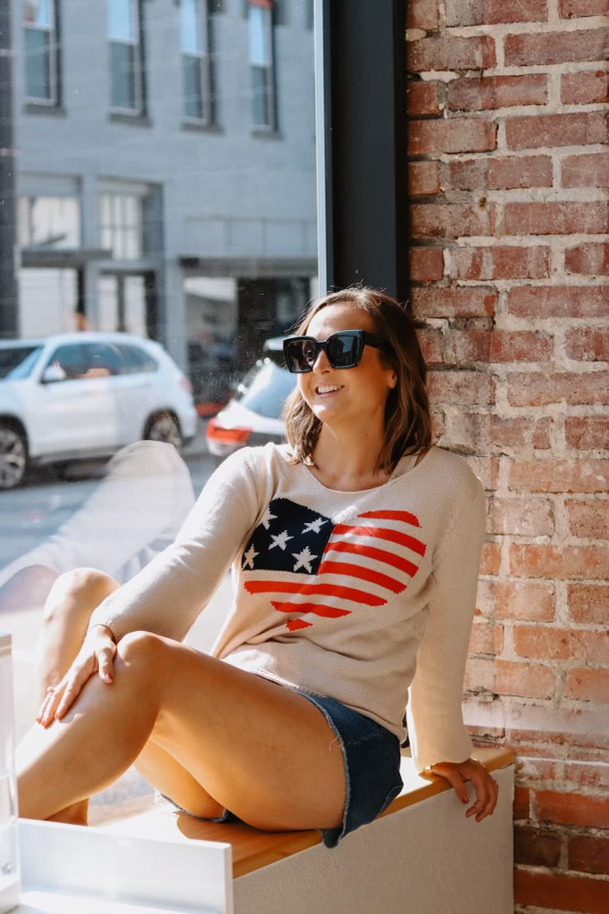 America's Sweetheart Sweater Top