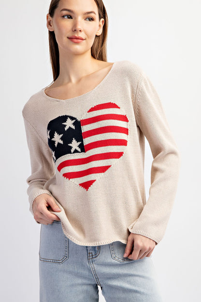 America's Sweetheart Sweater Top