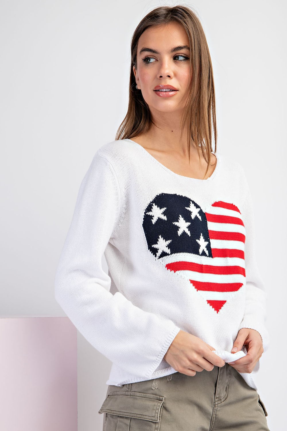 America's Sweetheart Sweater Top