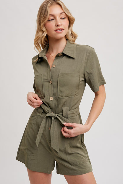 Savannah Short Romper